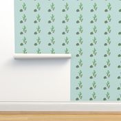 Cacti on Blue