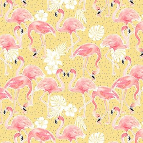 Tropicana Flamingo (gold) SMALL)