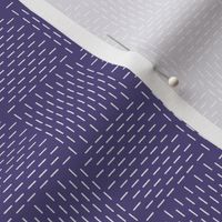 faux sashiko weave in soft purple