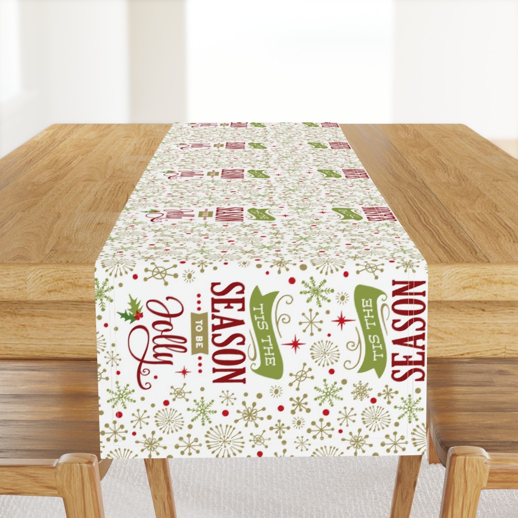 Tea Towel-Festive Flakes