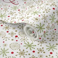 Tea Towel-Festive Flakes