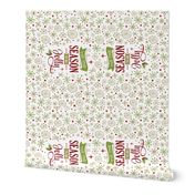 Tea Towel-Festive Flakes