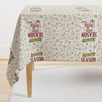 Tea Towel-Festive Flakes