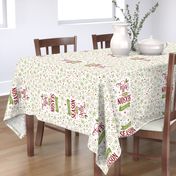 Tea Towel-Festive Flakes