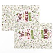 Tea Towel-Festive Flakes