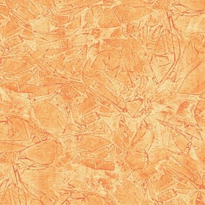 cracked ice in creamsicle orange