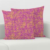 hot lava in purple, pink and yellow