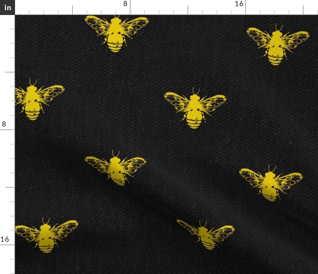 Bees Black and Gold