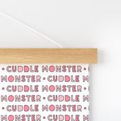 cuddle monster || pink