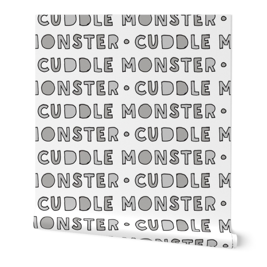 cuddle monster || grey