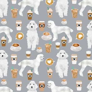 poodles coffee fabric cute white poodle coffee design best coffees and poodles fabrics grey