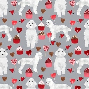 white poodle valentines day fabric cute valentines love fabric poodles dogs