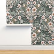 ornatile damask Morris inspired design