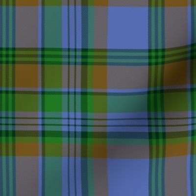 Nova Scotia asymmetrical tartan #1, 6" bright