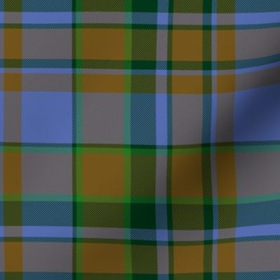 Nova Scotia asymmetrical tartan #2, 6" bright