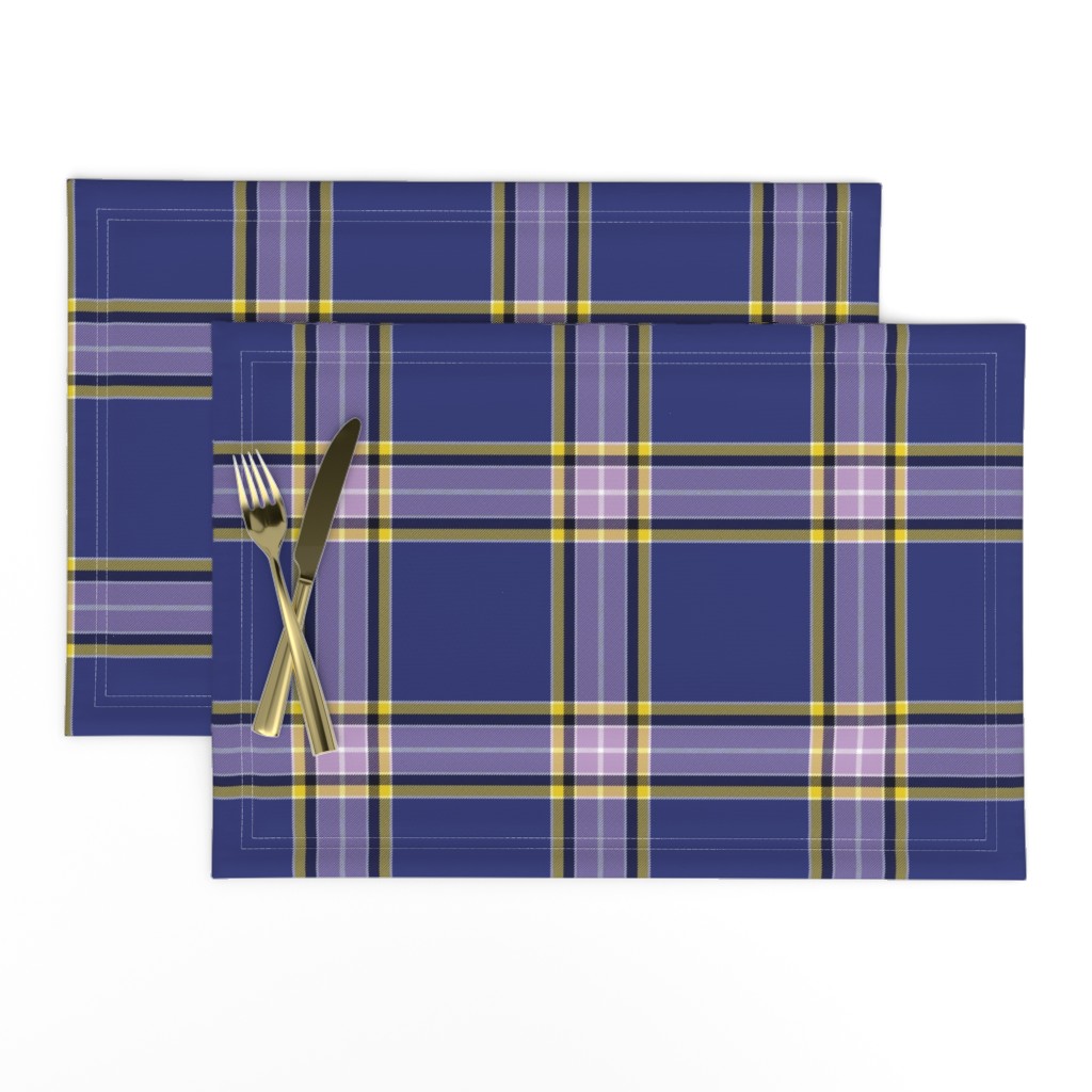 Nunavut Territory tartan, 6"