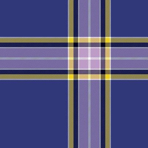 Nunavut Territory tartan, 6"