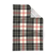 MacPherson Tartan ~ Classic ~ Aristorat, Libertine, Black on Cosmic Latte 