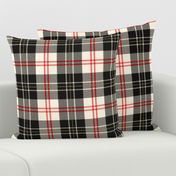 MacPherson Tartan ~ Classic ~ Aristorat, Libertine, Black on Cosmic Latte 