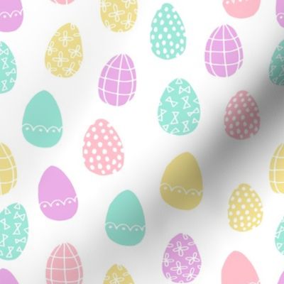 easter eggs // pastel easter egg spring fabric pastels cute easter egg design fairy kei 