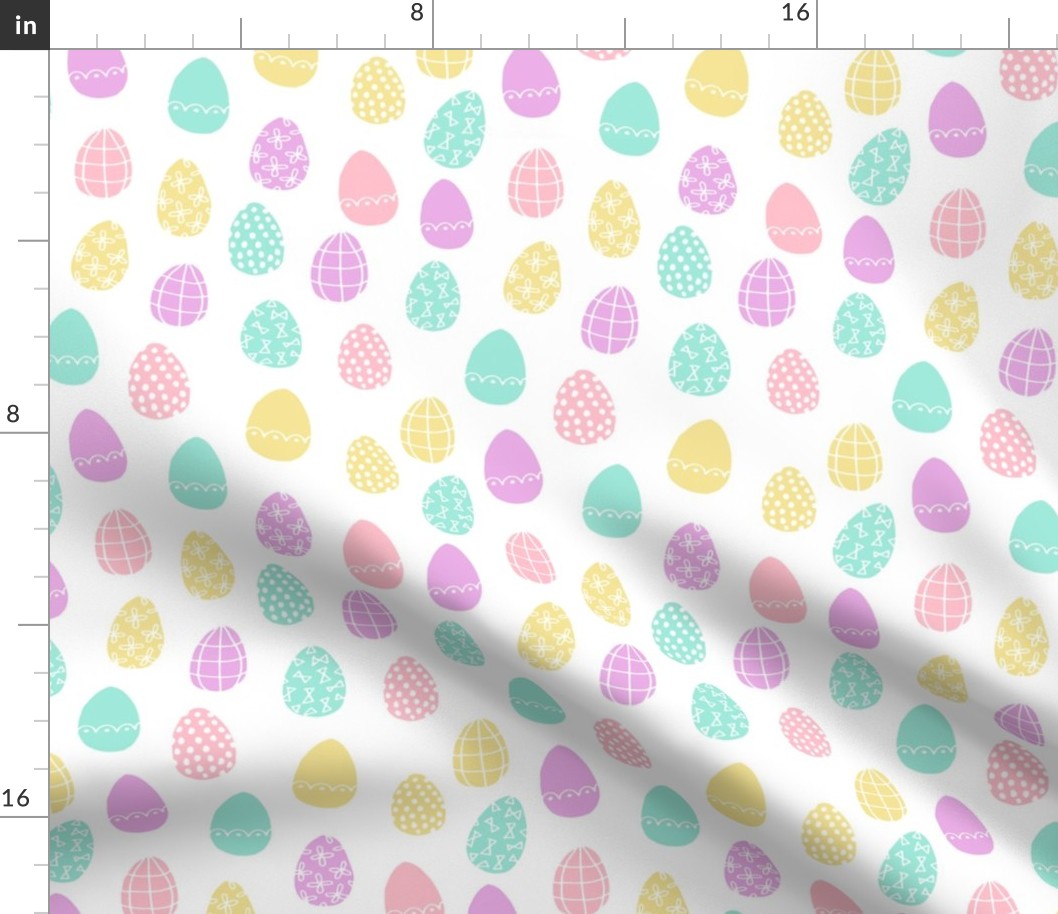 easter eggs // pastel easter egg spring fabric pastels cute easter egg design fairy kei 