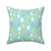 easter eggs // spring pastels fabric spring fairy kei girls easter eggs design cute easter fabric