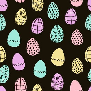 easter eggs // pastel easter eggs fabric fairy kei fabrics pastels spring design cute girls spring fabric