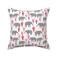 elephant balloon baby print cute elephant design nursery elephant fabric