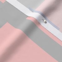 Pink  Blue and Grey Geometric