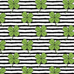 clover on stripes