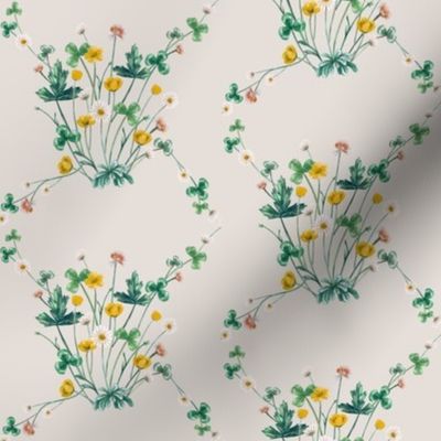 Wild Meadow Diamond, Vintage Cotton