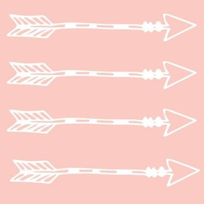 Tribal Arrows Blush Pink