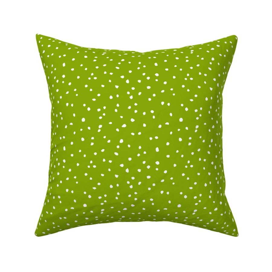 CONFETTI DOTS Leaf Green