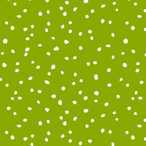 CONFETTI DOTS Leaf Green