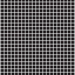 Small Grid - Black