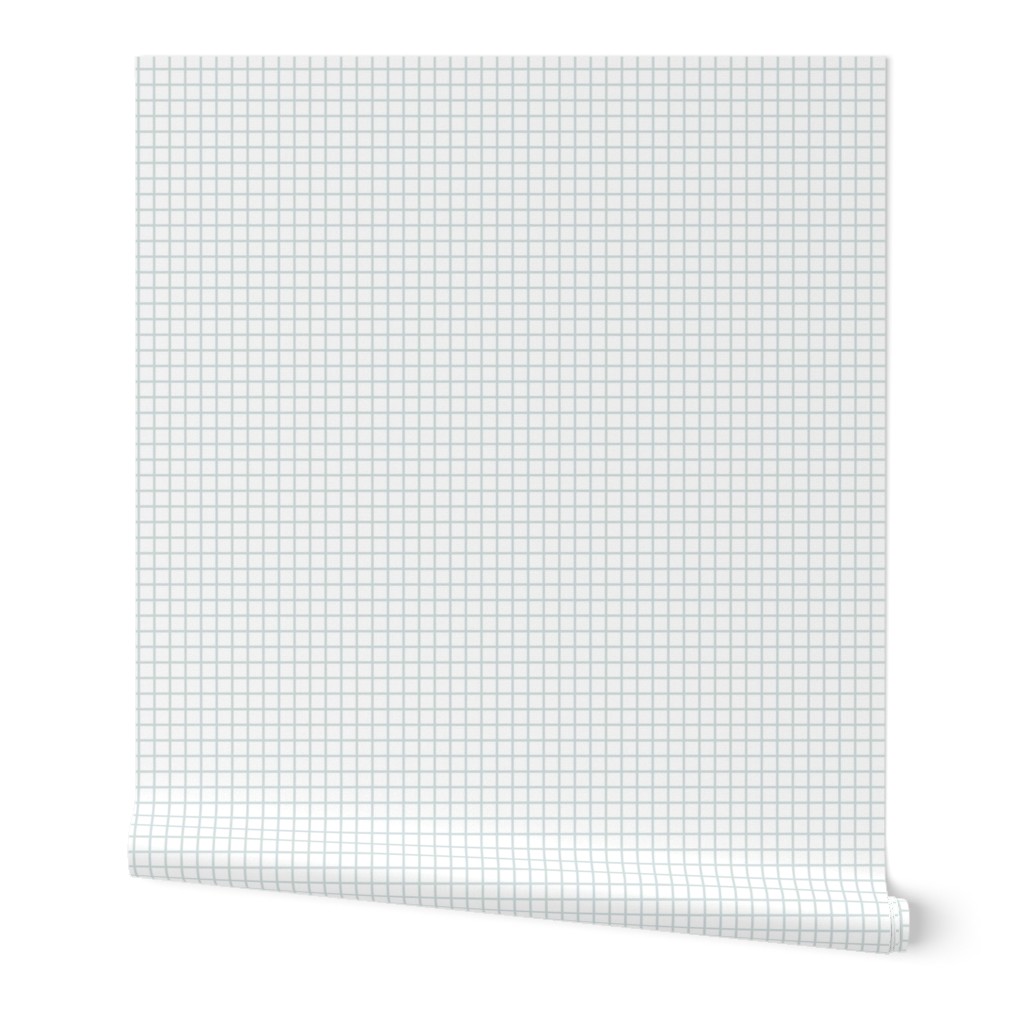 Small Grid - white/blue