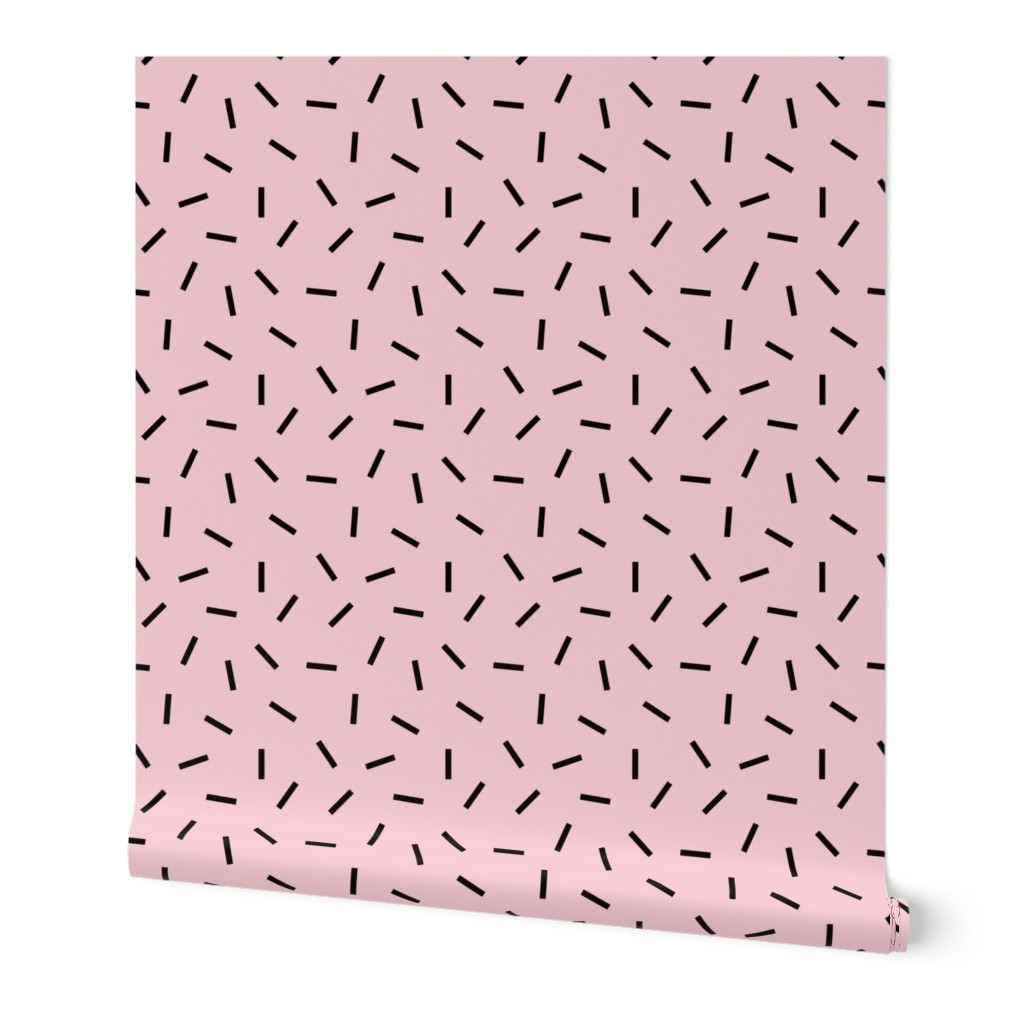 Postmodern Funfetti in Pink + Black