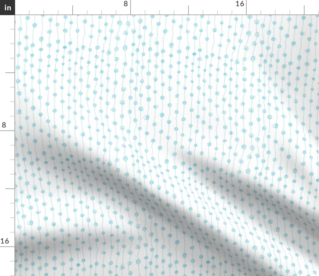 Dot Line Aqua Coordinate