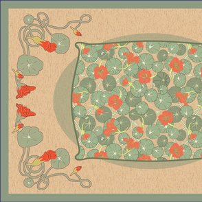 Nasturtium Dish Towel