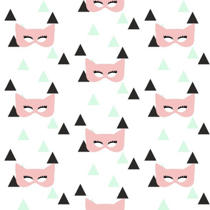 Girly Masks on Triangles