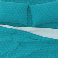 Marrakesh Bohemian Ogee Aqua hearts turquoise summer