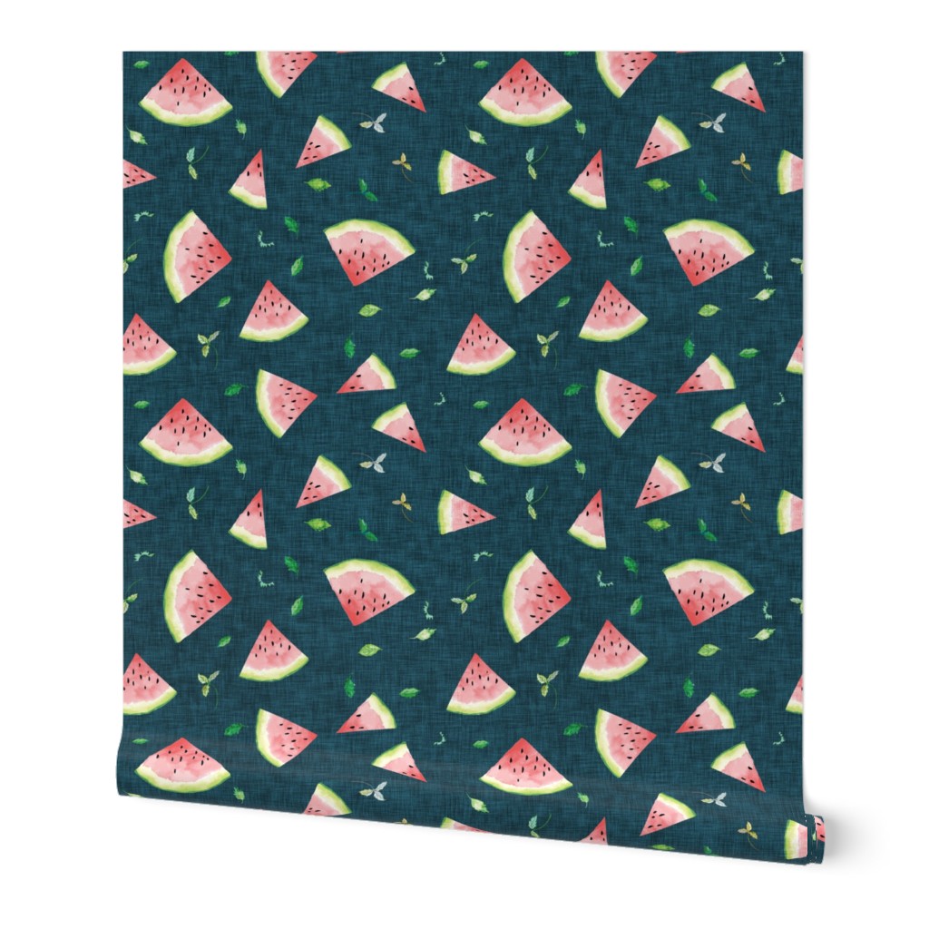 Ambrosia Watermelon (midnight linen)