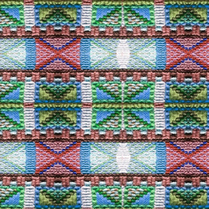 GEOMETRIC NEEDLEPOINT