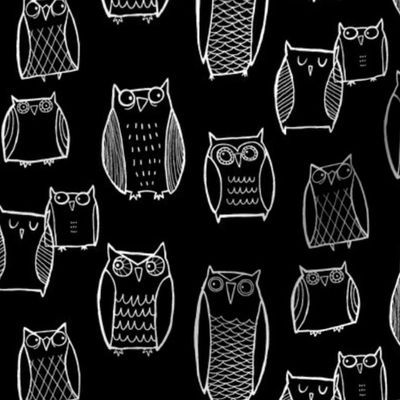 "Little" Night Owl (Black)