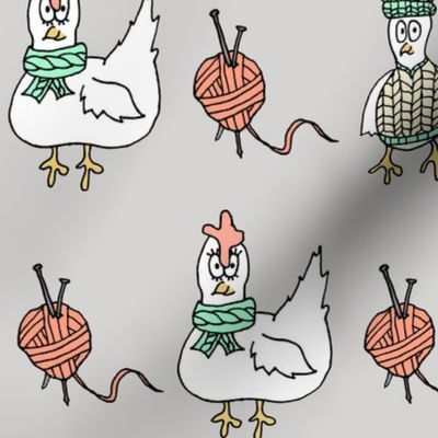 Knitting Chickens