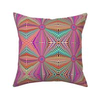 SPIDER FUNNEL PSYCHEDELIC CORAL PINK