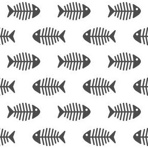 Dark Grey Fishes