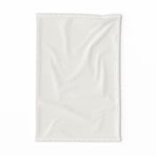 Plain Cream for Watercolor Leaves Border Print