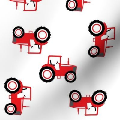 Tractor Toss on Red