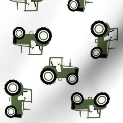 Tractor Toss on Timber green